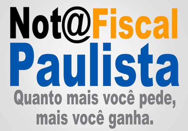 nota fiscal paulista