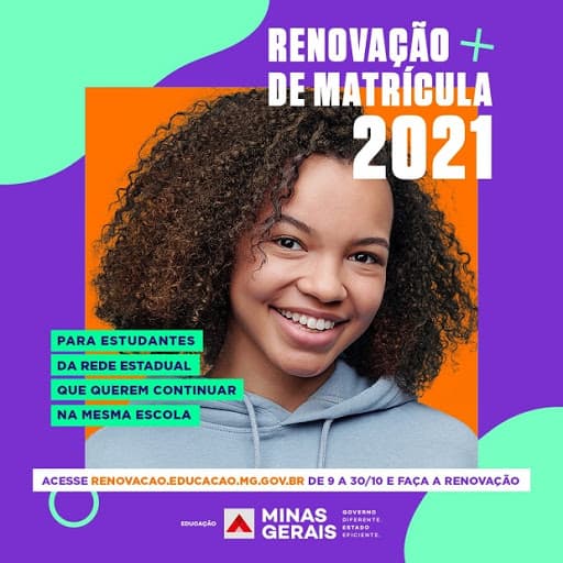 Renovação de Mátricula MG 2021 Renovação de Mátricula MG 2021