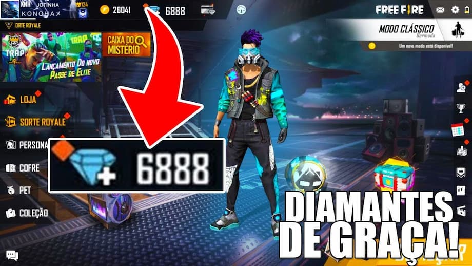diamantes no Free Fire diamantes no Free Fire