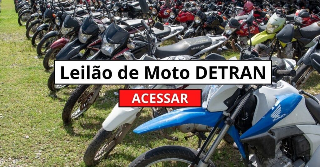leilao de moto detran
